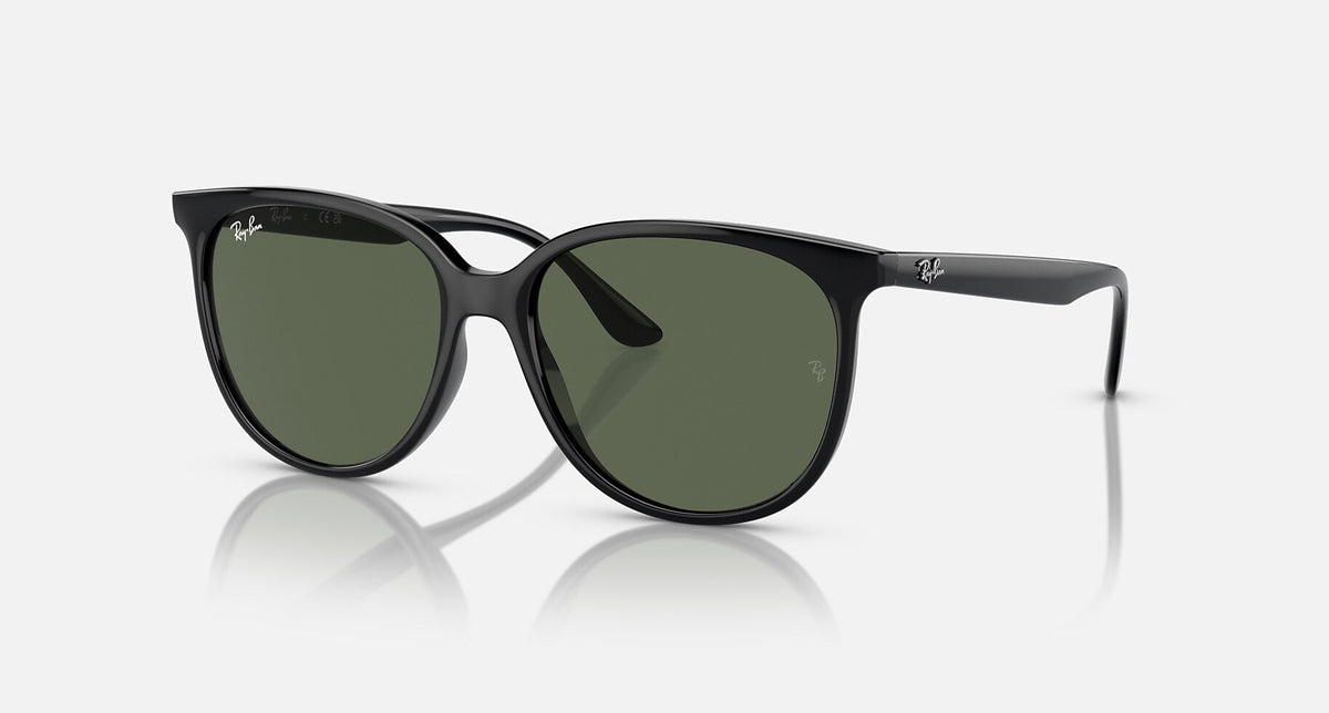 RB4378 / Polished Black/Dark Green(601/71) / 54-16-145