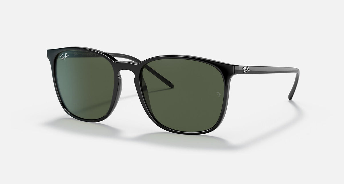 RB4387 / Polished Black/Green(601/71) / 56-18-145