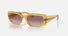 RB4395 / Polished Transparent Yellow/Solid Color(66828H) / 54-21-140
