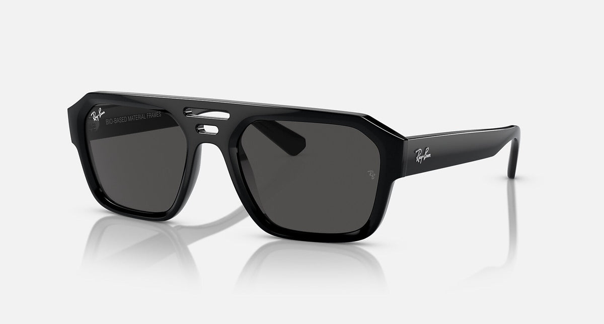RB4397 / Polished Black/Dark Grey(667787) / 54-20-145