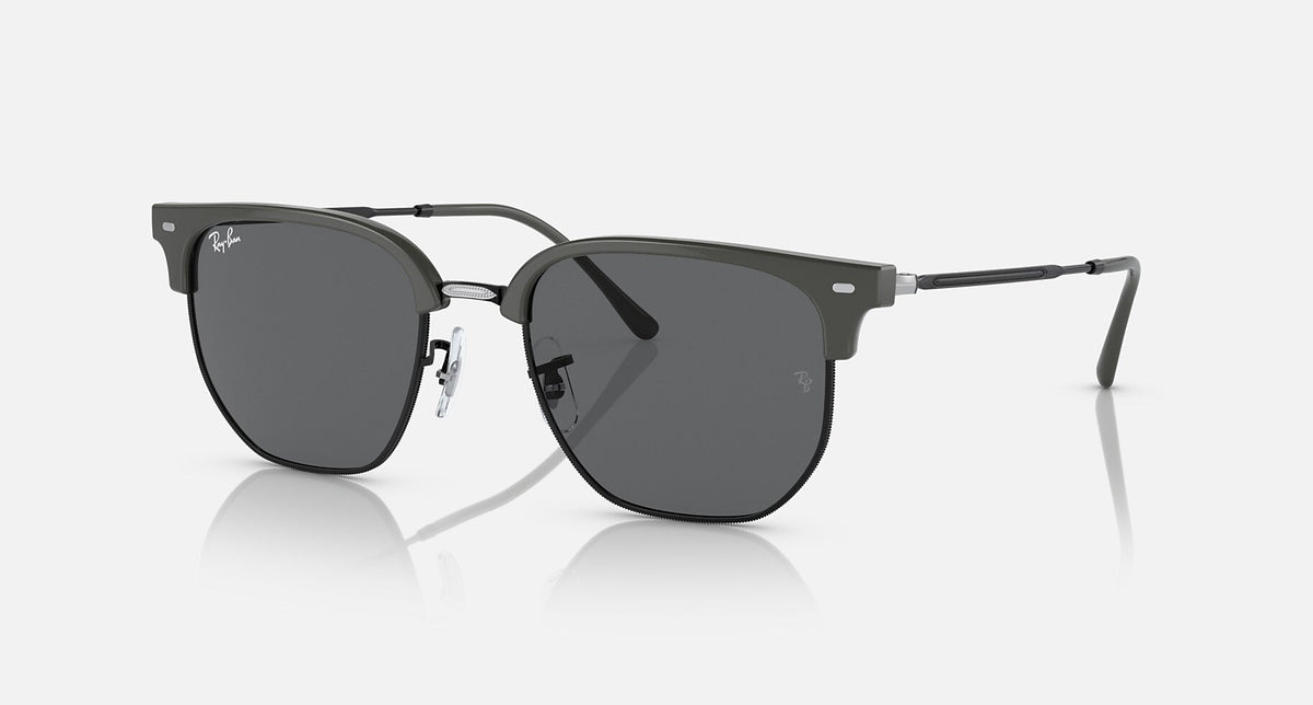 RB4416 / Polished Grey On Black/Dark Grey(6653B1) / 51-20-145
