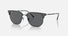 RB4416 / Polished Grey On Black/Dark Grey(6653B1) / 51-20-145