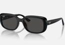 RB4421D / Polished Black/Dark Grey(667787) / 56-18-145