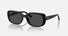 RB4421D / Polished Black/Dark Grey(667787) / 56-18-145