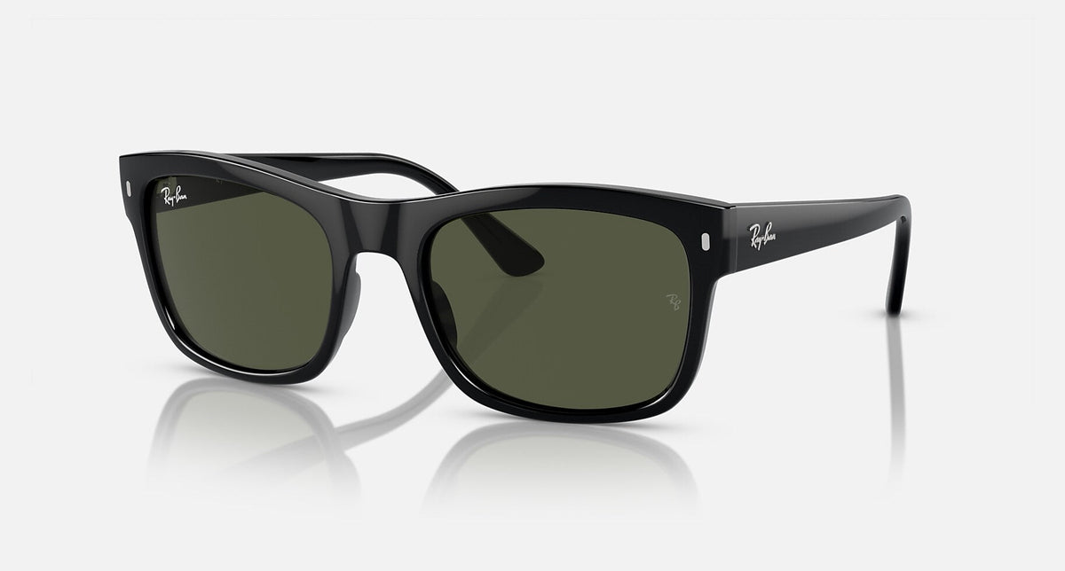 RB4428 / Polished Black/Green(601/31) / 56-21-145