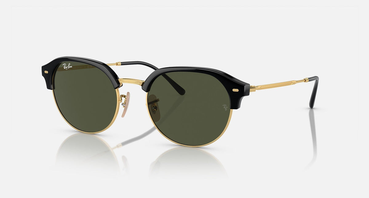 RB4429 / Polished Black On Gold/Green(601/31) / 53-20-145