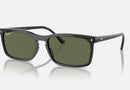 RB4435 / Polished Black/Green Polarized(901/58) / 56-18-145