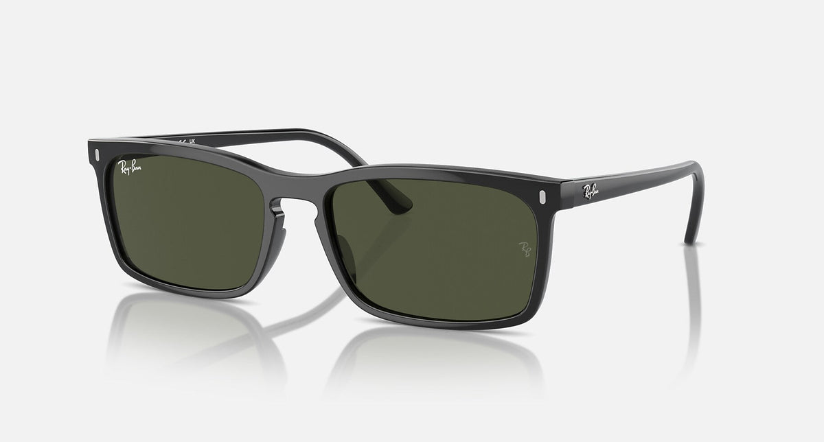 RB4435 / Polished Black/Green(901/31) / 56-18-145