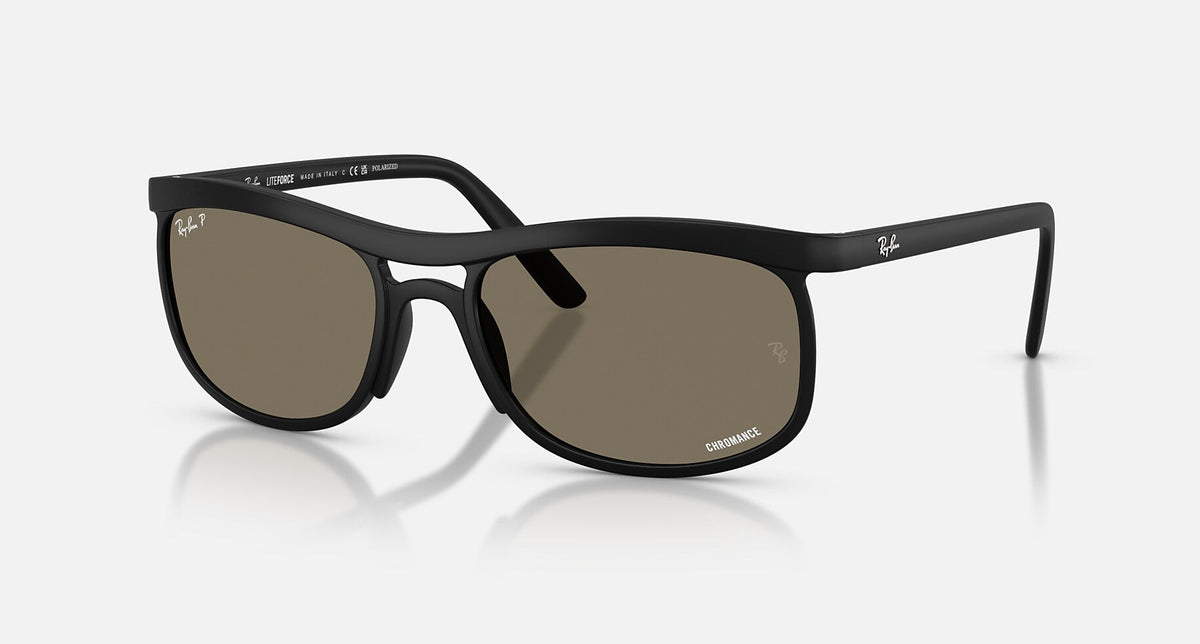 RB4452CH / Matte Sand Black/Grey Polarized+(601S87) / 56-20-140