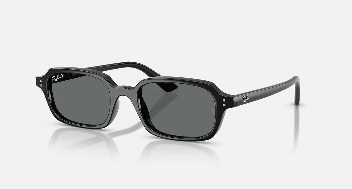 RB4455 / Polished Black/Dark Grey Polarized(667781) / 52-19-145