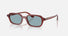 RB4455 / Polished Rosty Brown/Blue(680980) / 49-19-145