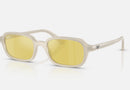RB4455 / Polished Cloudy Warm White/Yellow Mirror Flash Gold(68086D) / 52-19-145