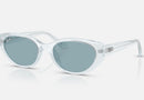 RB4457D / Polished Transparent Ice/Blue(687280) / 55-19-145