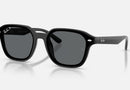 RB4458D / Polished Black/Dark Grey Polarized(601/81) / 65-18-145