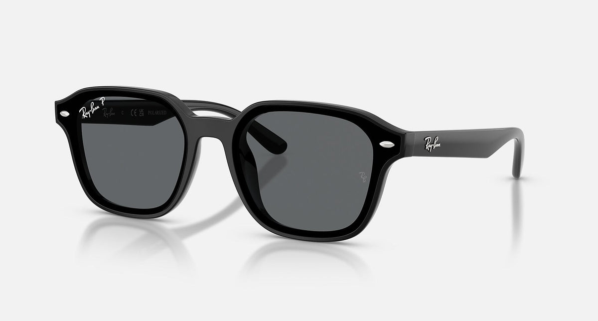 RB4458D / Polished Black/Dark Grey Polarized(601/81) / 65-18-145