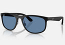 RB4468 / Matte Sand Black/Polarized S Blue(601S1C) / 59-18-145