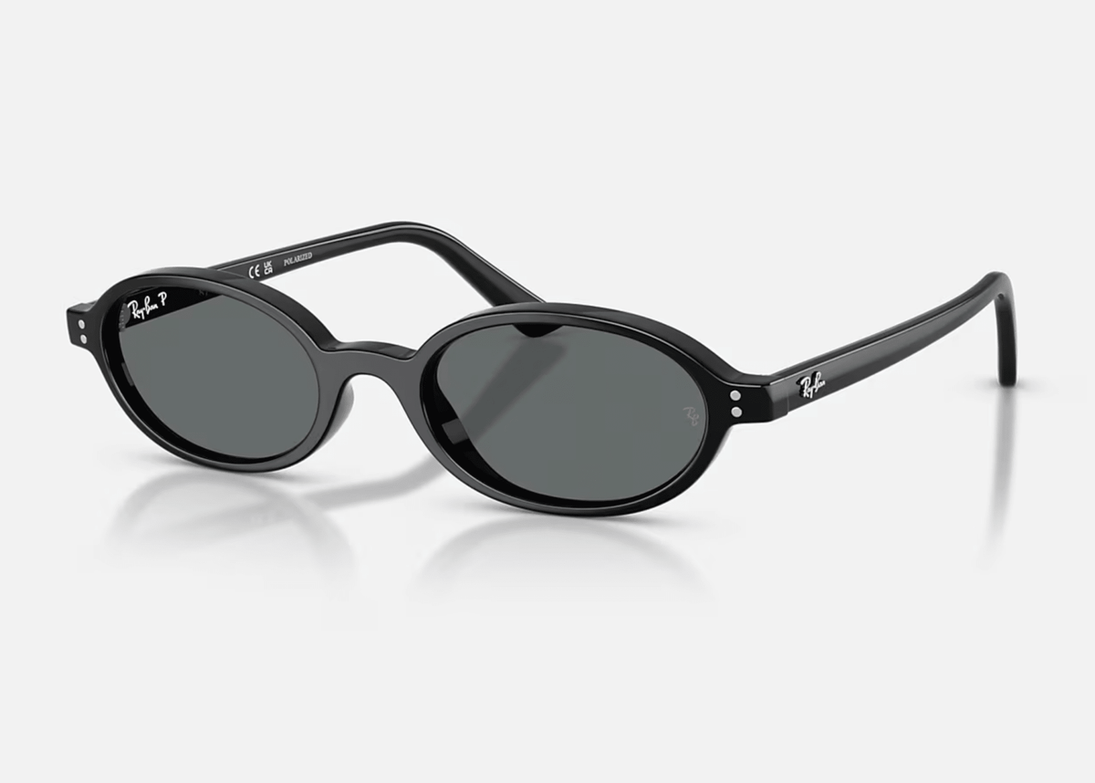 RB4472 / Polished Black/Dark Grey Polarized(667781) / 51-20-145