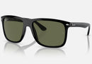 RB4547 / Polished Black/Green Polarized(601/58) / 57-18-145