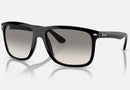 RB4547 / Polished Black/Light Grey(601/32) / 57-18-145