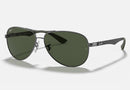 RB8313 / Polished Gunmetal/G-15 Green Polarized(004/N5) / 61-13-140