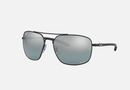 RB8322CH Ray-Ban® / Black/Polarized Grey Mirror (002/5L) / 62-17-135