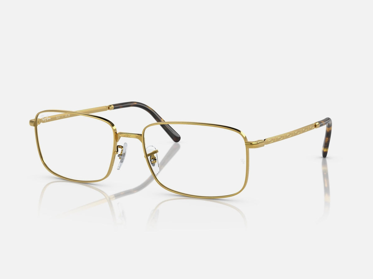 RX3717V / Polished Havana On Gold/Clear(3086) / 54-18-140
