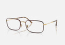 RX3746V / Polished Havana On Gold/Clear(3177) / 54-20-145