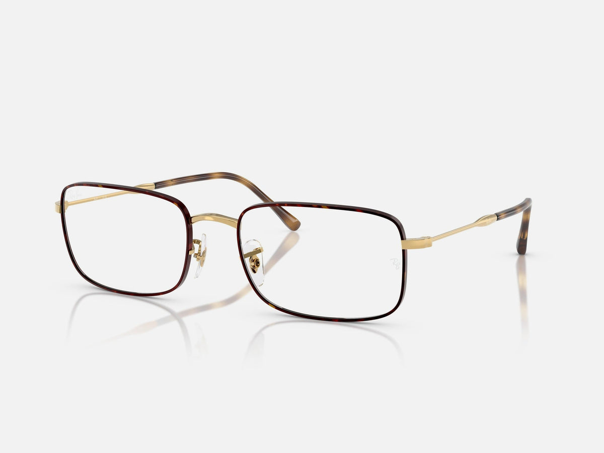RX3746V / Polished Havana On Gold/Clear(3177) / 54-20-145