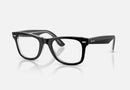 RX4340V / Polished Black On Transparent/Clear(2034) / 50-22-150