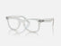 RX4340V / Polished Photo Striped Light Blue/Clear(8382) / 50-22-150