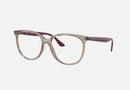 RX4378V / Polished Transparent Grey/Clear(8083) / 52-16-145