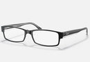 RX5114 / Polished Black On Transparent/Clear(2034) / 52-16-140