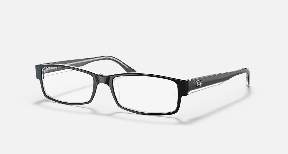 RX5114 / Polished Black On Transparent/Clear(2034) / 52-16-140