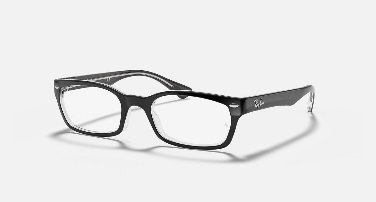RX5150 / Polished Black On Transparent/Clear(2034) / 50-19-140
