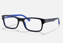 RX5268 / Polished Black On Blue/Clear(5179) / 52-17-135
