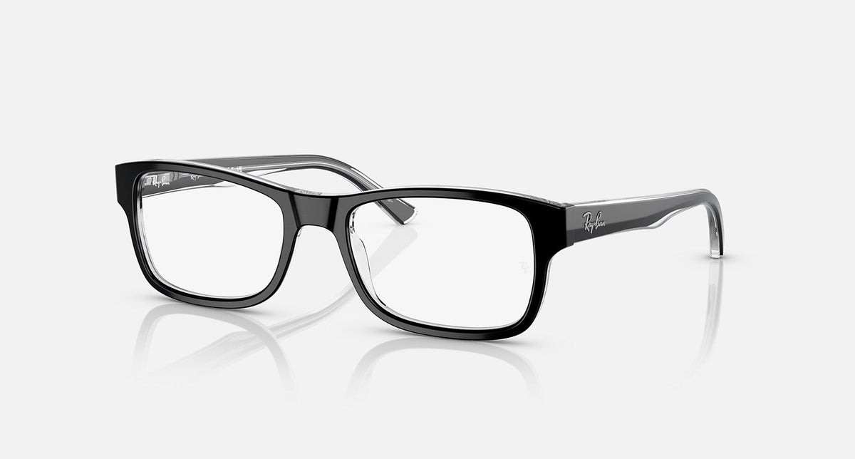 RX5268 / Polished Black On Transparent/Clear(2034) / 52-17-135