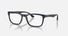 RX5279 / Polished Blue On Havana/Clear(8456) / 53-18-145