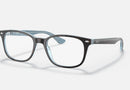 RX5375 / Polished Havana On Light Blue/Clear(5883) / 51-18-145