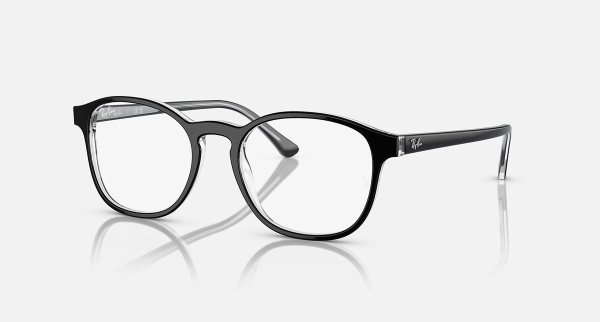 RX5417 / Polished Black On Transparent/Clear(2034) / 50-19-145