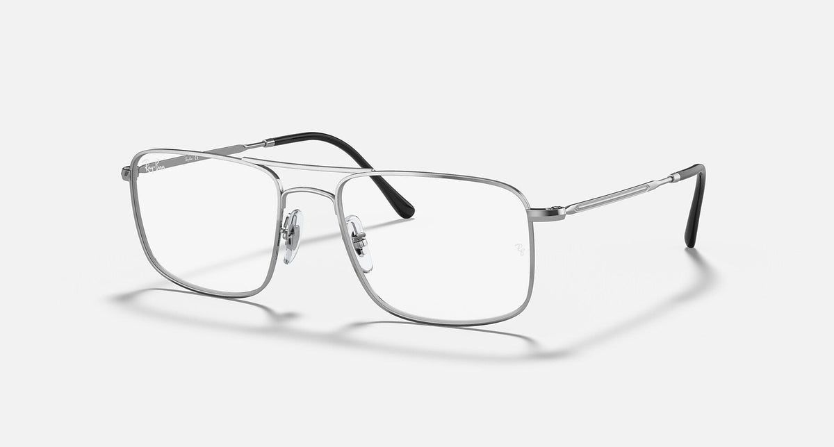 RX6434 / Polished Silver/Clear(2501) / 55-18-145