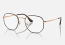 RX6448 / Polished Havana On Rose Gold/Clear(3176) / 51-21-145