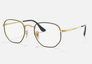 RX6448 / Polished Black On Gold/Clear(2991) / 51-21-145