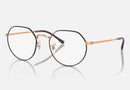 RX6465 / Polished Havana On Rose Gold/Clear(3176) / 49-20-140