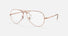 RX6489 / Polished Rose Gold/Clear(3094) / 58-14-140