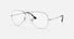 RX6489 / Polished Silver/Clear(2501) / 55-14-140