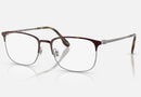 RX6494 / Matte Havana On Matte Gunmetal/Clear(3223) / 54-18-145