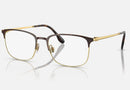 RX6494 / Polished Havana On Gold/Clear(2945) / 54-18-145