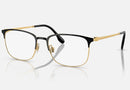 RX6494 / Polished Black On Gold/Clear(2991) / 54-18-145
