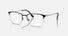 RX6494 / Polished Black On Silver/Clear(2861) / 54-18-145