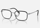 RX6495 / Polished Black On Silver/Clear(2861) / 52-19-145